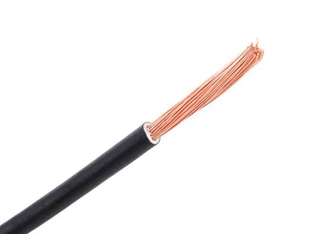 سلك نحاسي معزول بغلاف PVC مقاس 1 مم بطول متر (قطعة واحدة)