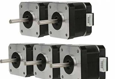 NEMA 17 Stepper Motor 17HS8401S, 1.8 A, 52 N·cm (5-Pack)