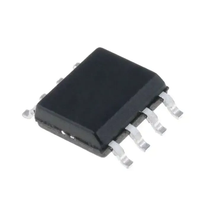 ذاكرة EEPROM تسلسلية 24C02 سعة 2 كيلوبت بواجهة I2C وغلاف SOIC-8