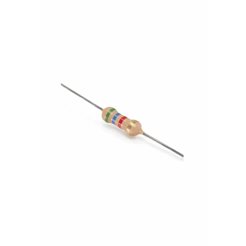 Carbon Film Resistor 5.6kΩ 0.25W (1/4W) Through-Hole