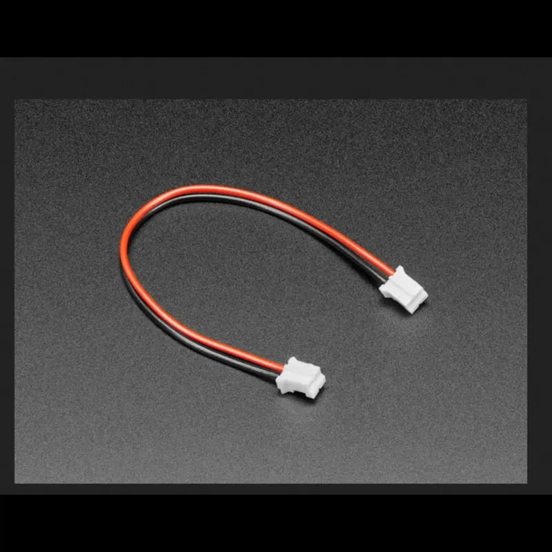 كابل JST-PH من أنثى إلى أنثى، 2 طرف، تباعد 2mm، طول 30cm، 26AWG