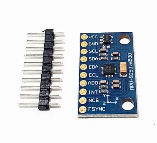 وحدة IMU للقياس بـ 9 محاور MPU9250 (جيروسكوب وتسارع ومغناطيسي)