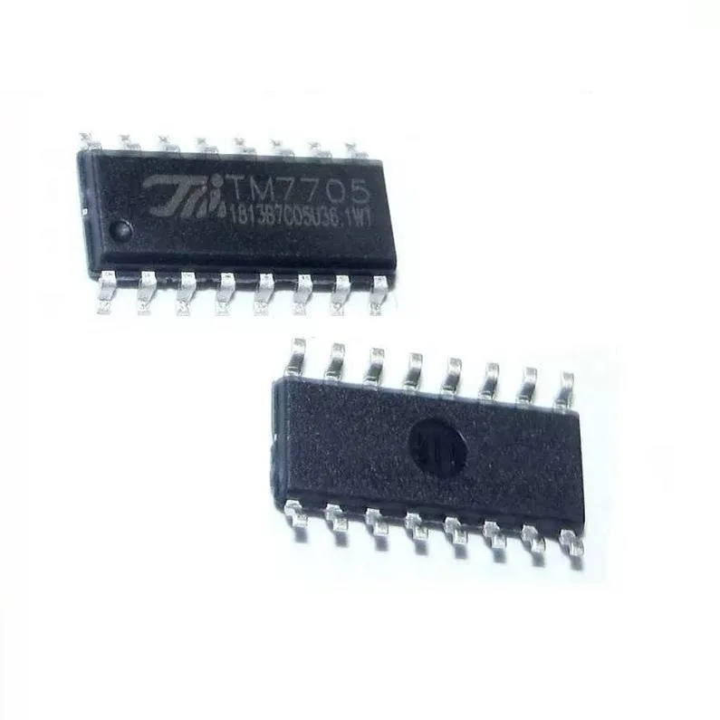 TM7705 Dual-Channel 16-bit Sigma-Delta ADC SPI SOP16