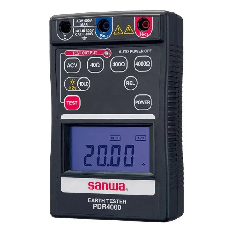 Sanwa PDR4000 Portable Digital Earth Tester