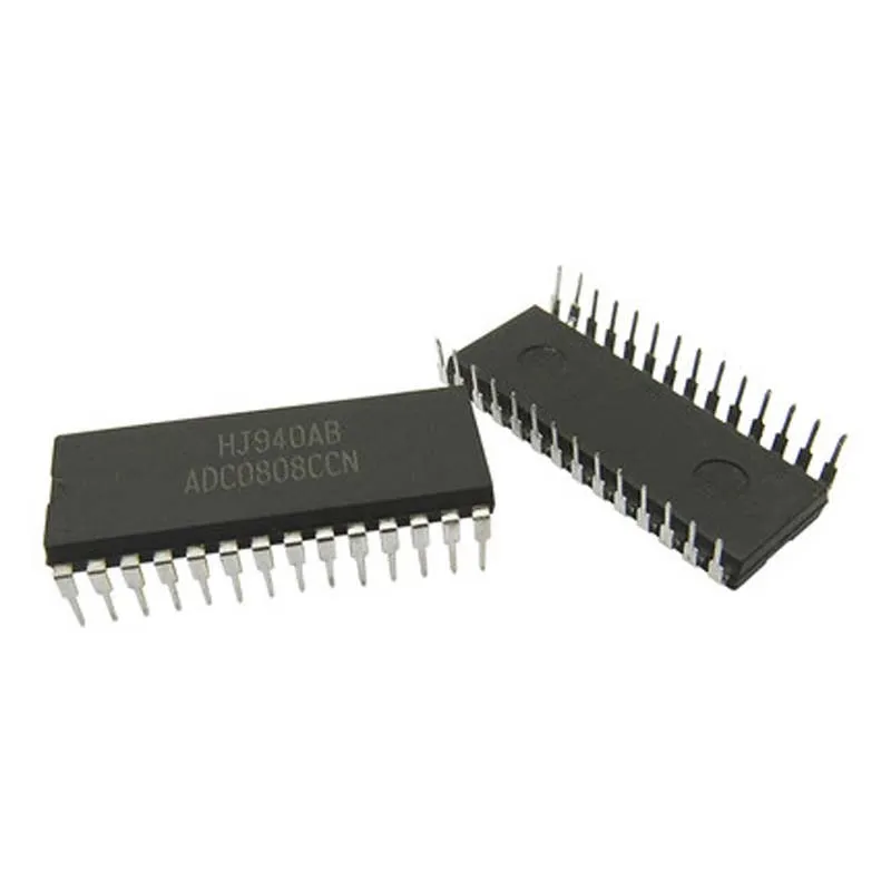 ADC0808CCN 8-Bit 8-Channel Analog-to-Digital Converter, PDIP-28