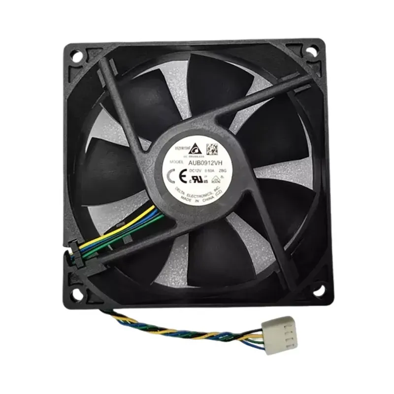 Delta AUB0912VH PWM Cooling Fan 12VDC 0.6A 92x92x25mm