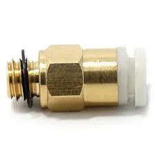 Pneumatic Straight Air Connector 4*2mm for V6 Bowden Extruder