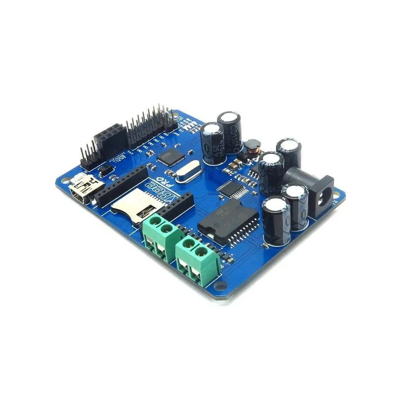لوحة تحكم روبوتية Arduino مع مشغل محركات L298P ومقبس XBee