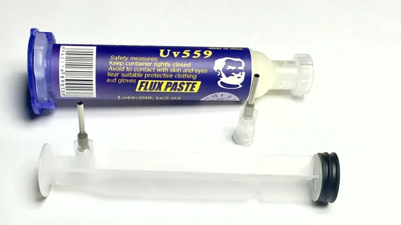 معجون فلكس MECHANIC NC-UV559 خالٍ من الهالوجين والرصاص، حجم 10 سم مكعب