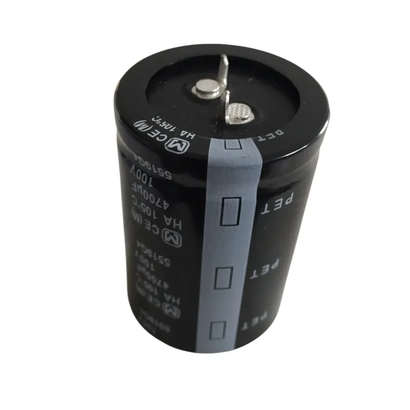 Rubycon Snap-In Aluminum Electrolytic Capacitor 4700µF 100V 30x50mm