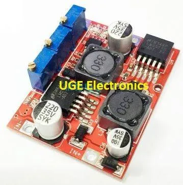 وحدة Buck بتيار وجهد ثابتين XD-25 بدخل 4-35V وخرج 1.25-25V
