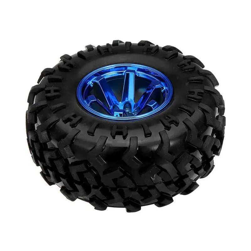 Robot Wheel 130 mm Rubber with 4 mm Metal Coupler