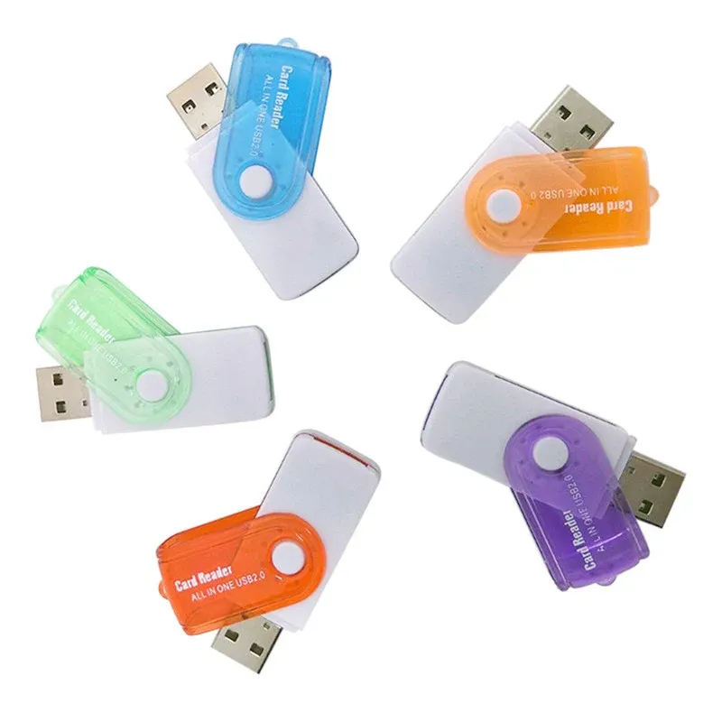 USB 2.0 High Speed 15-in-1 Card Reader