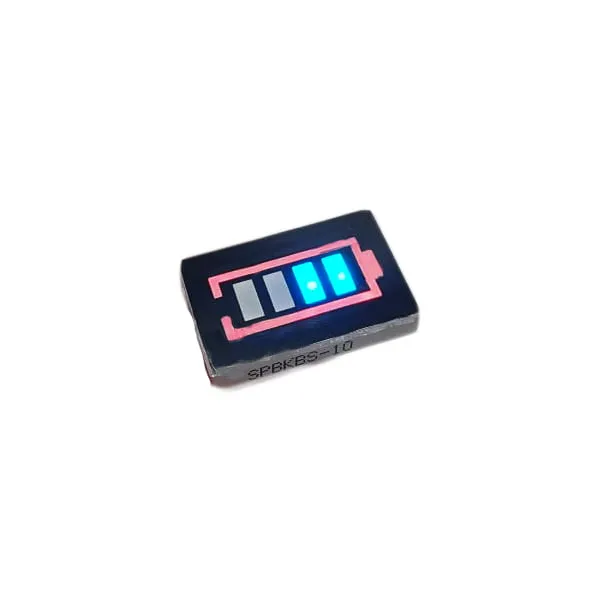 Battery Level Indicator Bar Graph 4-Segment 7-Pin
