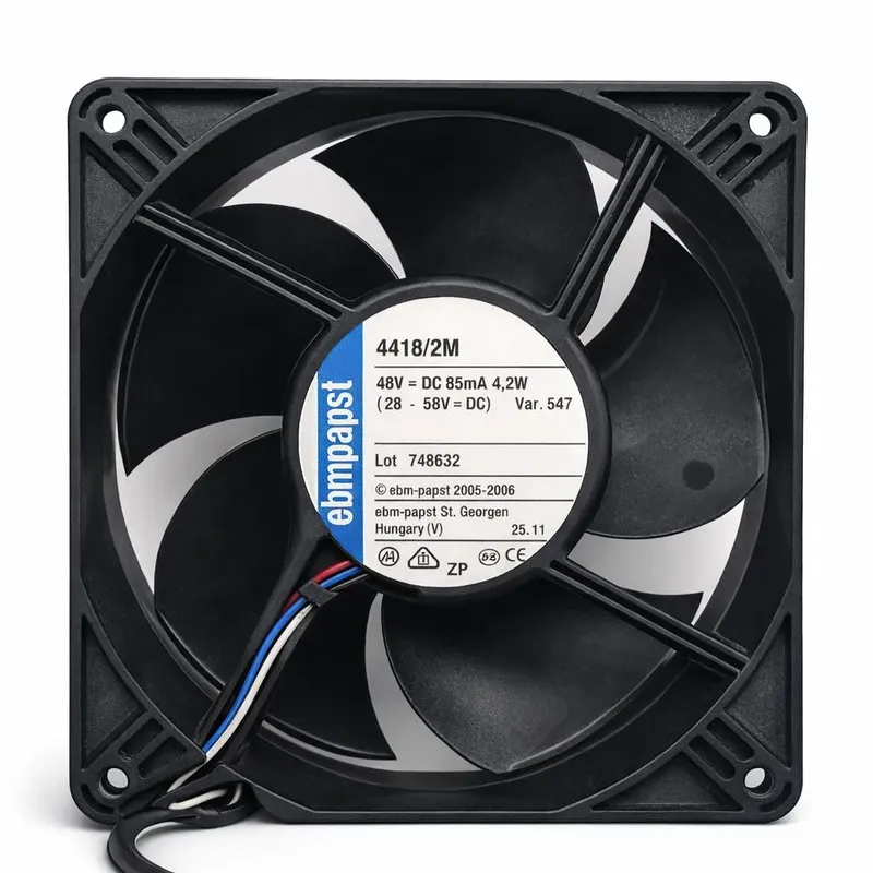 Ebm-papst 4418/2M DC Fan 48V 85mA 120x120x38mm