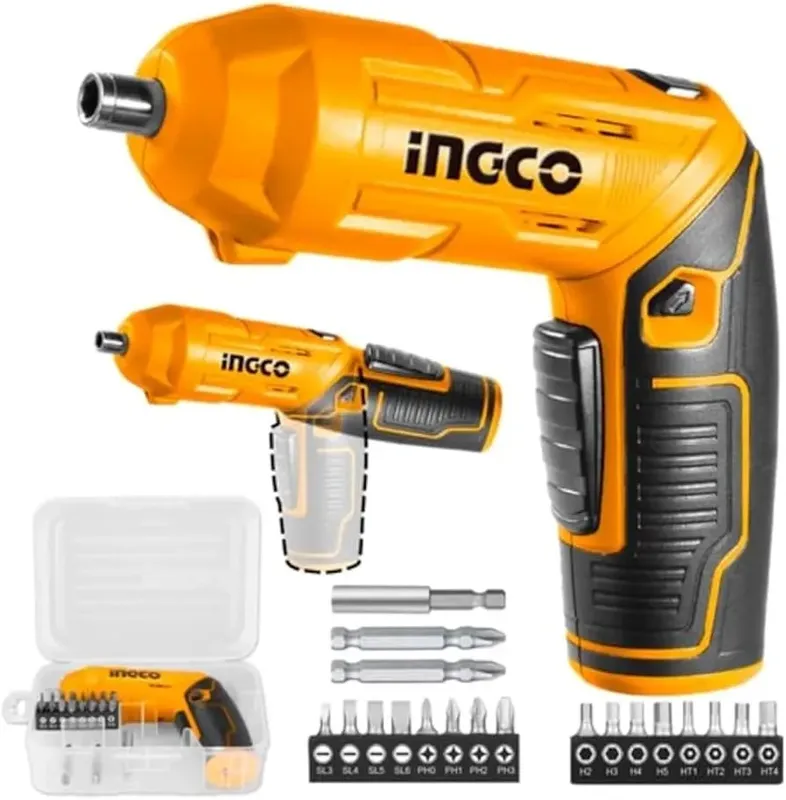 INGCO CSDLI0442 4V Cordless Screwdriver with USB-C Charging