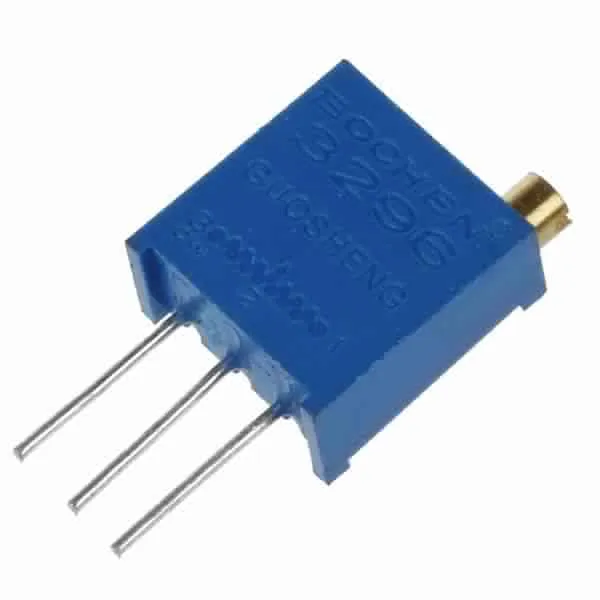Multiturn Trimmer Potentiometer 1K Ohm 3296 (Top Adjust)