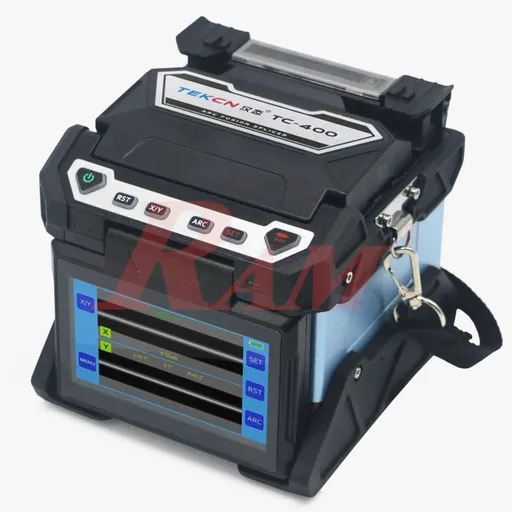 طقم كامل لوصل الألياف البصرية بالانصهار TC-400