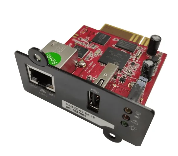 بطاقة شبكة APC لسلسلة Easy UPS 3 الطراز E3SOPT001