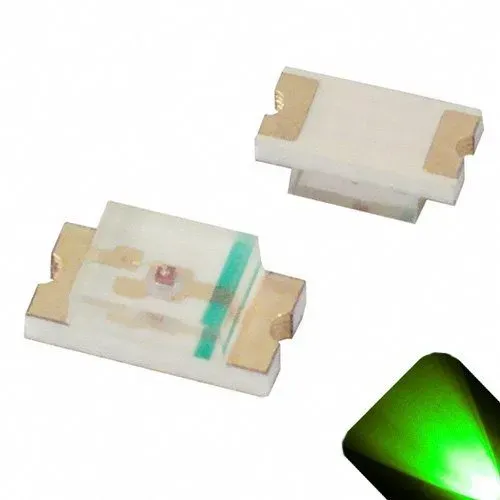 SMD LED Pure Green 1206 Package