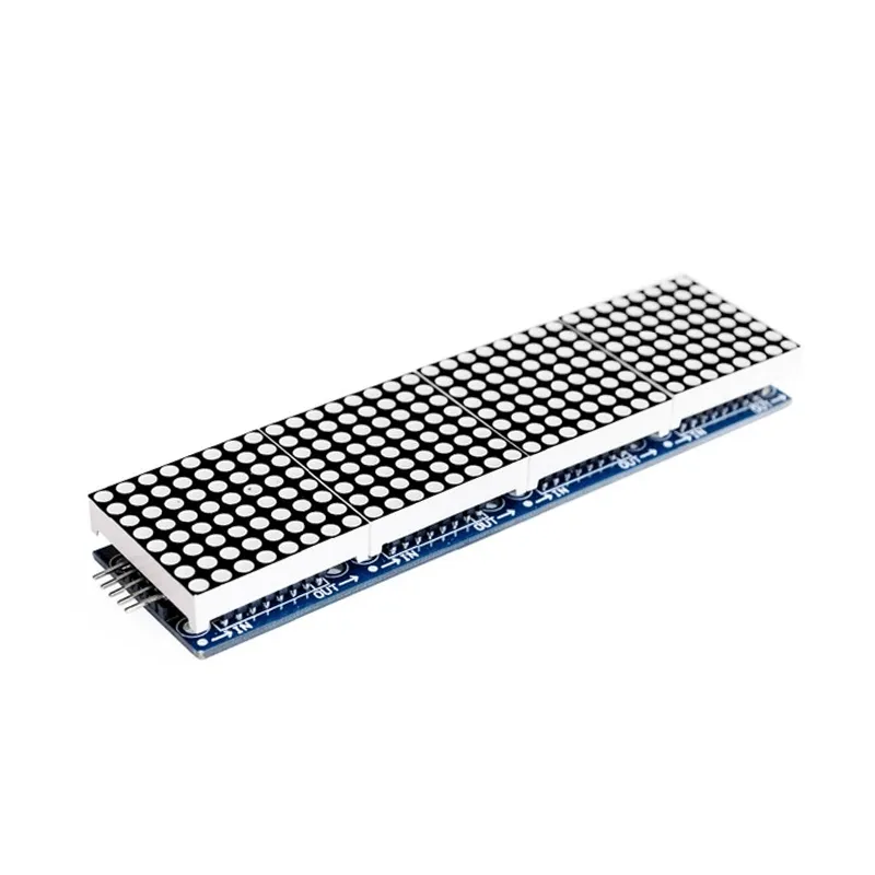 MAX7219 4-in-1 8x8 Red LED Dot Matrix Module