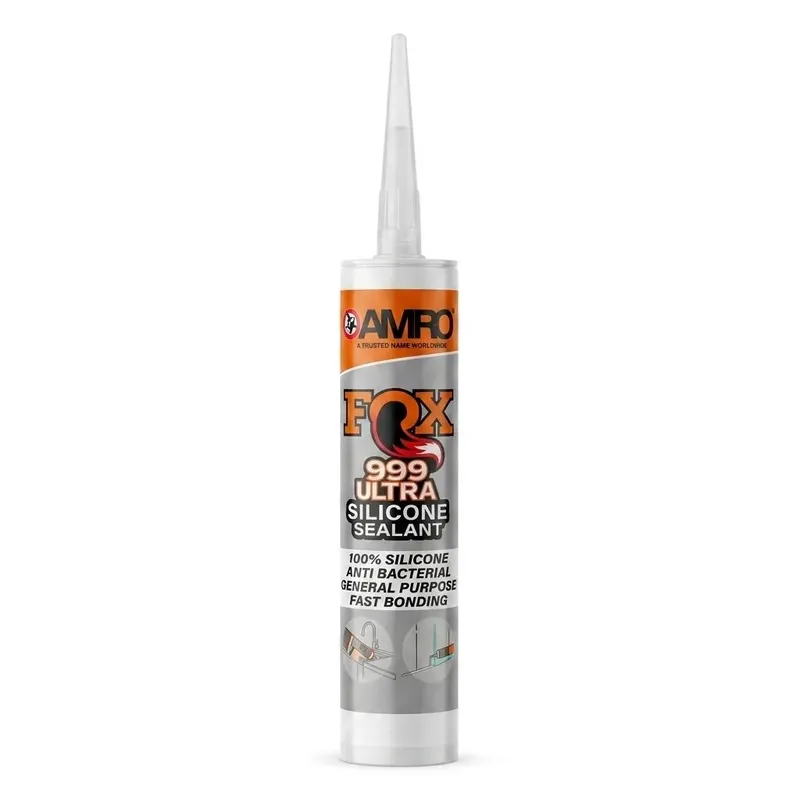 AMRO FOX 999 Anti-Bacterial Silicone Sealant 250 g