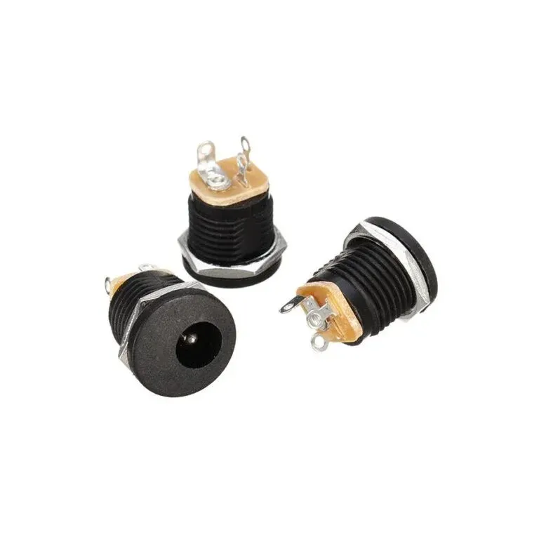 DC-022 Female DC Power Jack 2.1mm Panel Mount Connector