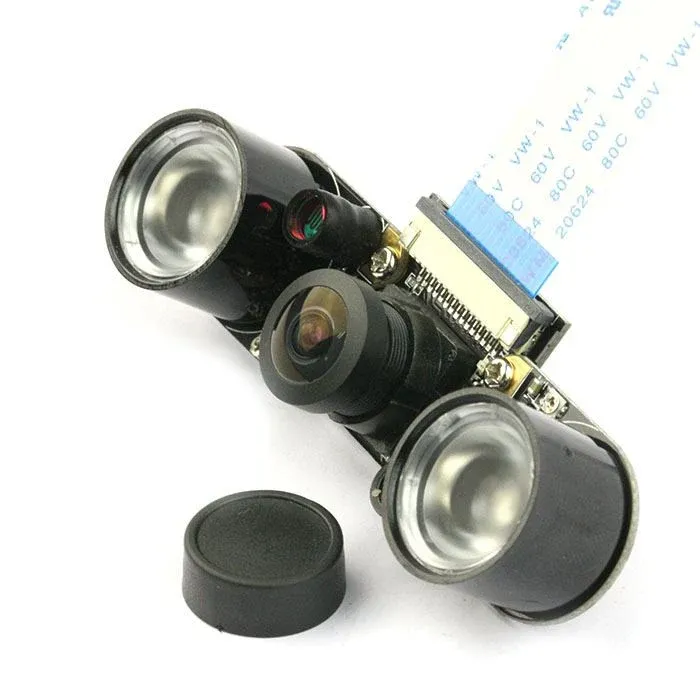 Raspberry Pi Infrared Night Vision Camera 5MP OV5647 with IR LEDs