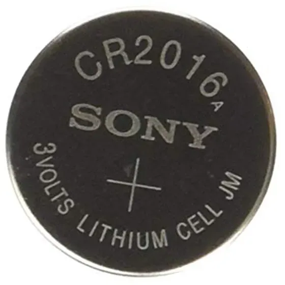 Sony CR2016 3V Lithium Coin Cell Battery