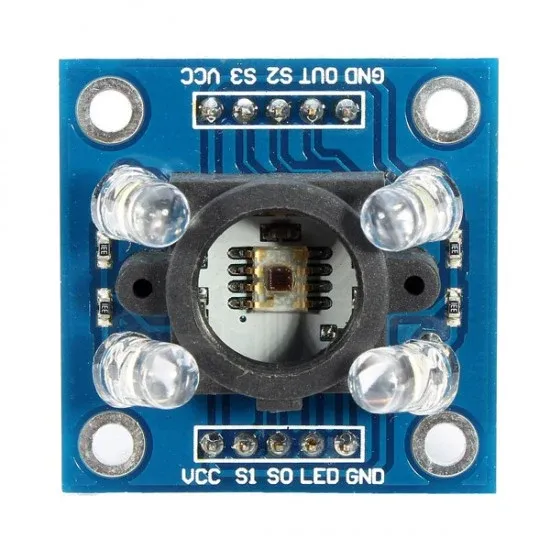 TCS3200 Color Sensor Module with Light Shield