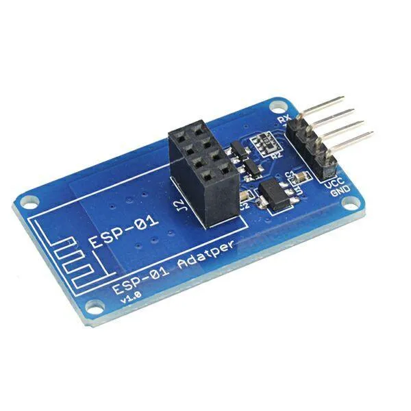 محول وحدة واي فاي ESP8266 التسلسلية (ESP-01، 3.3 فولت/5 فولت)