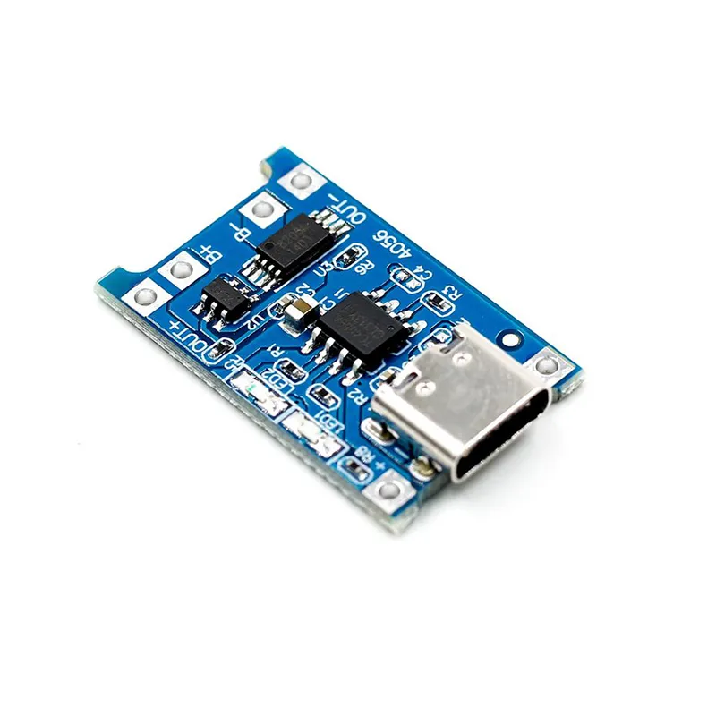 TP4056 1A Li-ion Battery Charging Module with Protection – Type-C