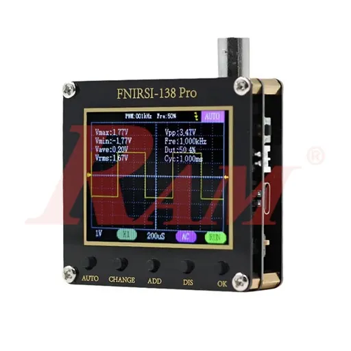 FNIRSI DSO-138Pro Pocket Digital Oscilloscope Kit, 200 kHz