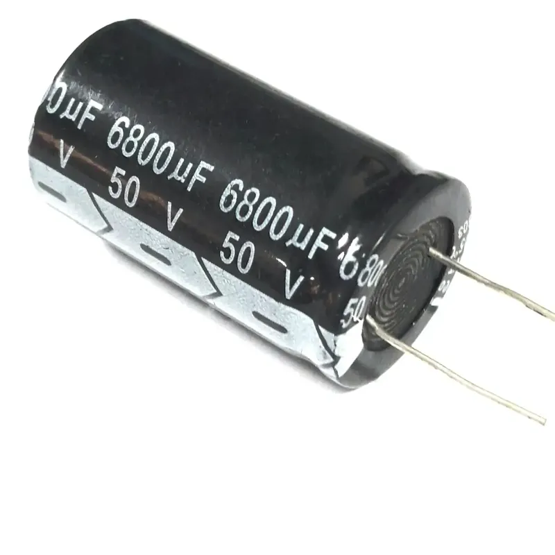JWCO 6800uF 50V Aluminum Electrolytic Capacitor 22x39mm