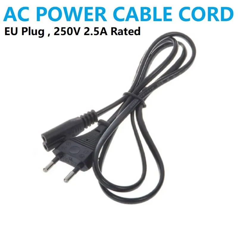 AC Power Cable Cord 1.5 m with EU Plug