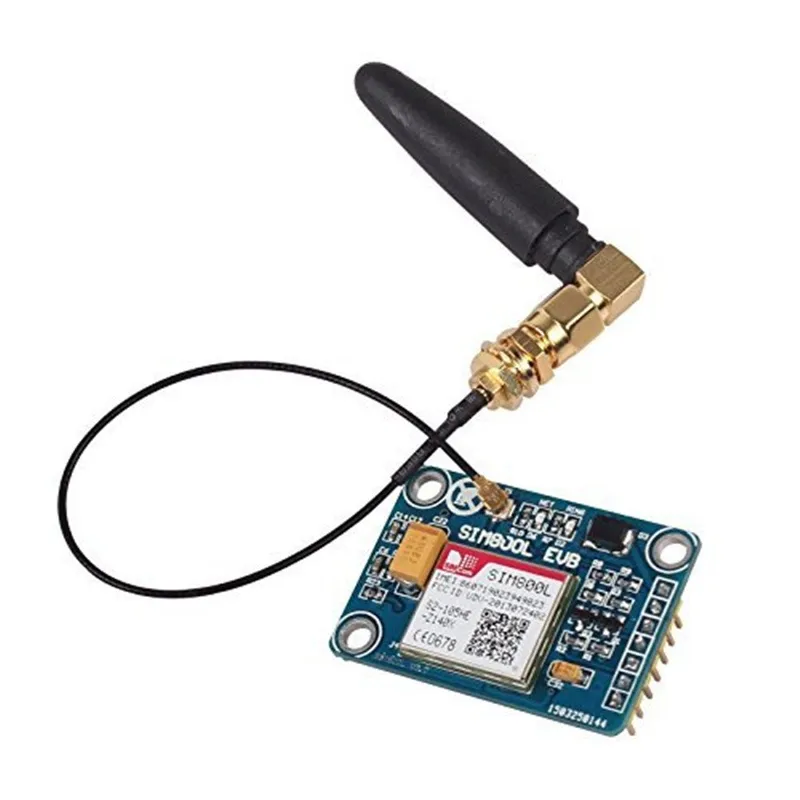 SIM800L V2 Quad-Band GSM GPRS Module with Antenna, 5V