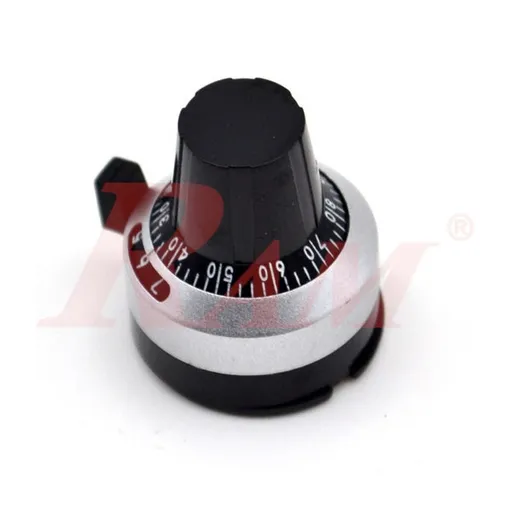 POT3590S 6.35mm Lockable Dial Knob for 3590S Potentiometers