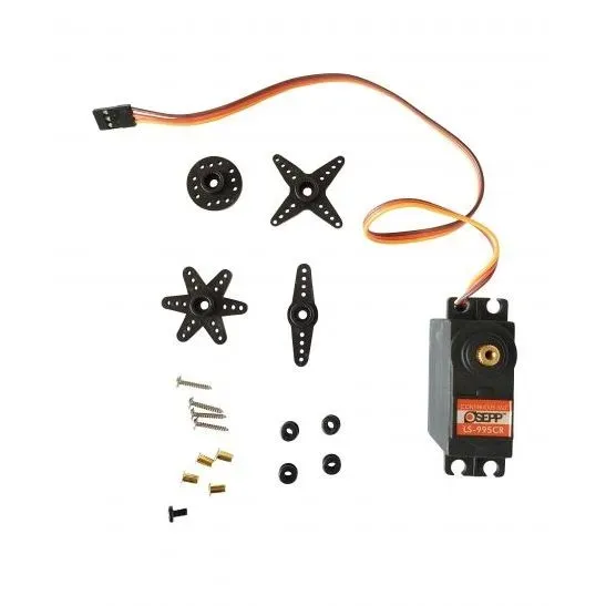 OSEPP LS-955CR High Torque Metal Gear 360° Continuous Rotation Servo
