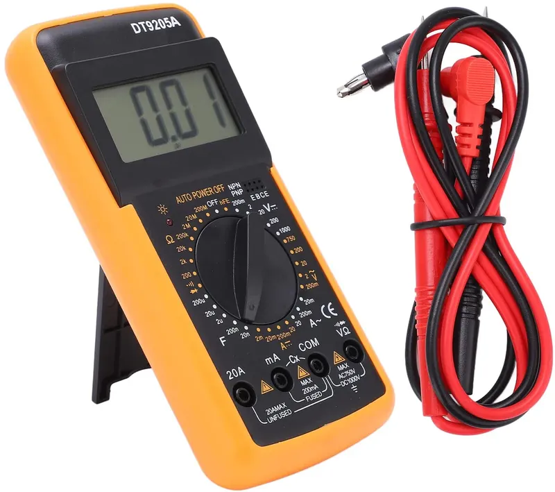 DT9205A Digital Multimeter with Auto Power-Off