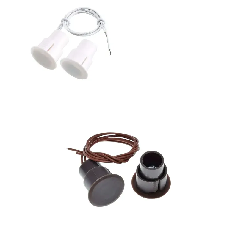 حساس باب مغناطيسي Reed Switch طراز MC-36 من نوع NC مع سلك طوله 30 سم