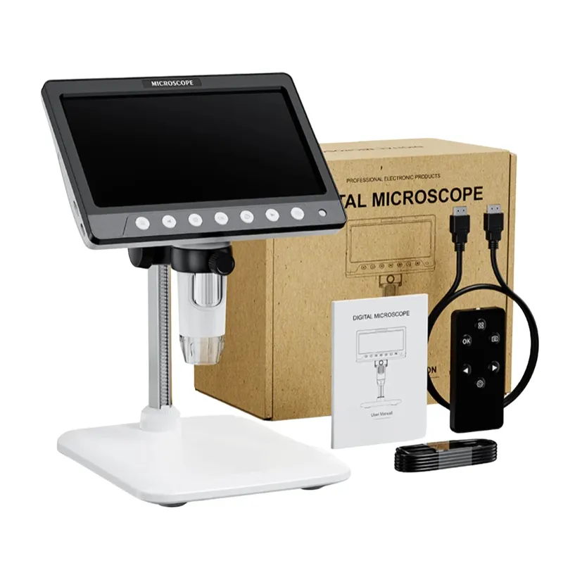 330H 7-inch LCD Digital Microscope 1080P 1200X 5MP