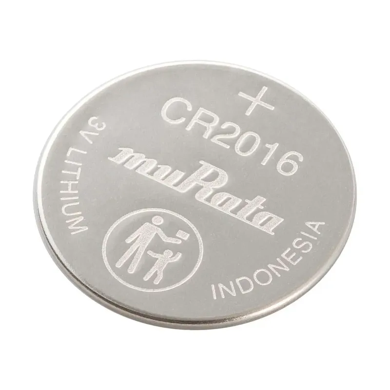 بطارية ليثيوم خلية عملة Murata CR2016 بجهد 3V وسعة 90mAh