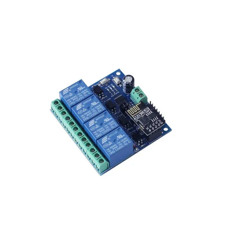 ESP8266 ESP-01 12V 4-Channel WiFi Relay Module
