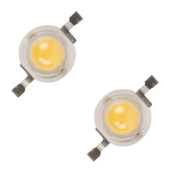 LED SMD عالي القدرة 3 واط أبيض دافئ 3000K