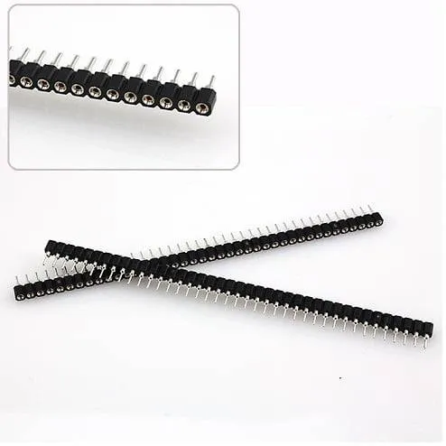 IC Strip Machined Socket 1x40 Straight 2.54mm