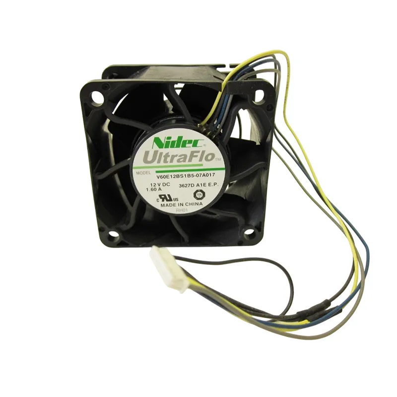 Nidec V60E12BS1B5-07A014 DC Cooling Fan 12V 1.6A 60x60x38mm