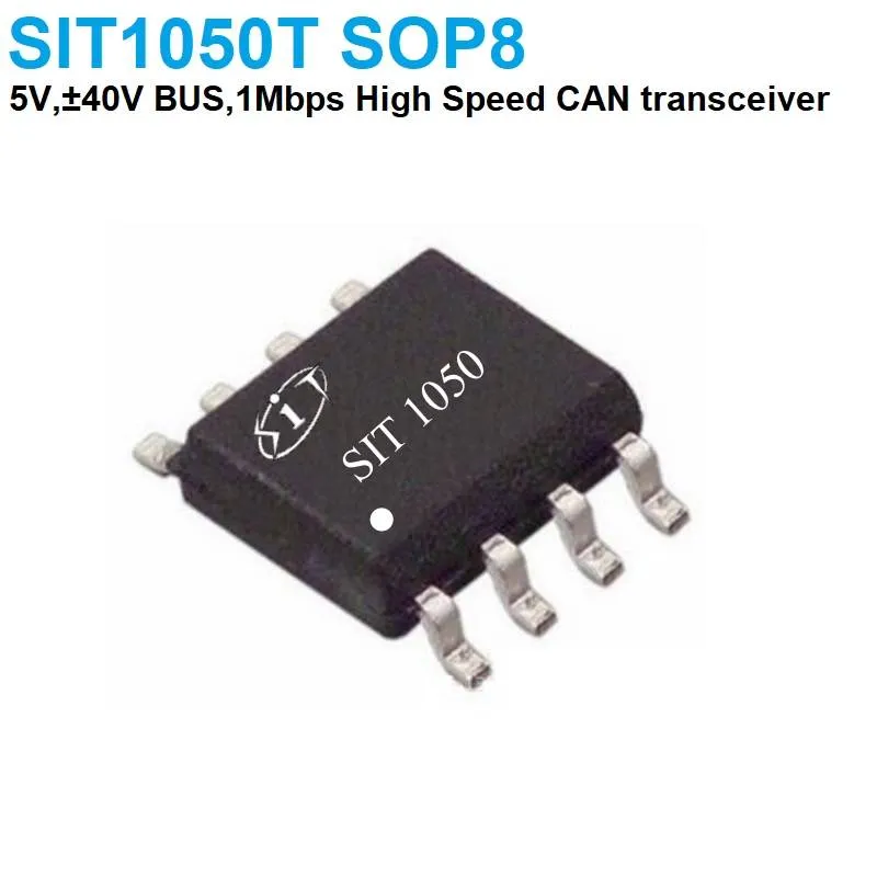 مرسل ومستقبل CAN عالي السرعة SIT1050T بعبوة SOP-8