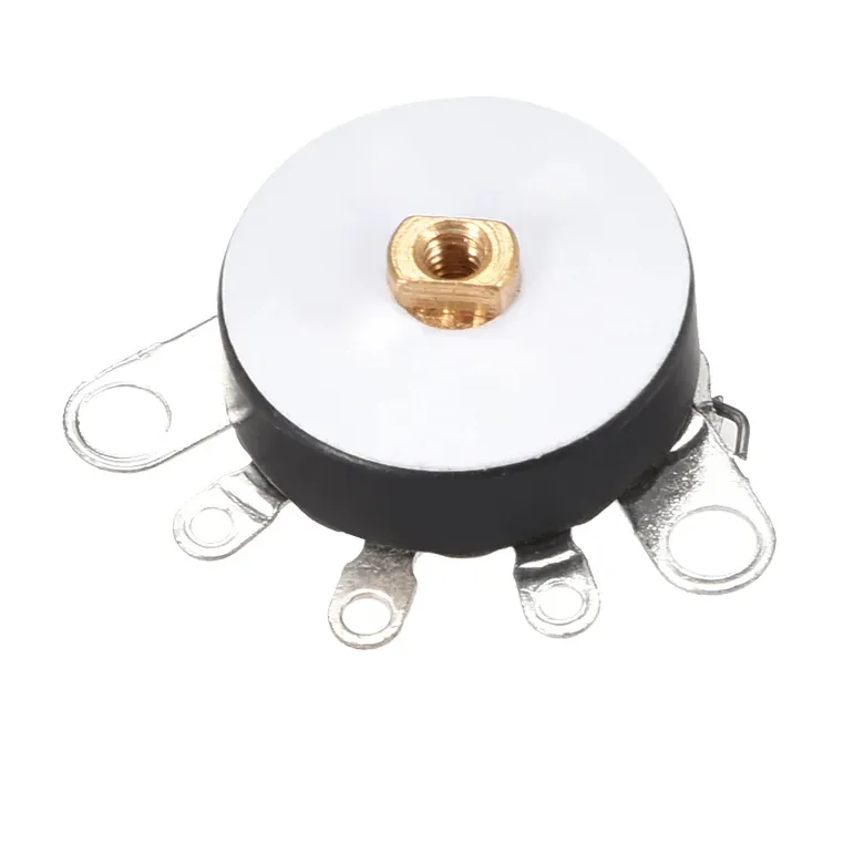 مقاوم متغير RV12MM B1K مع مفتاح وأرجل مستقيمة (1 كيلو أوم)