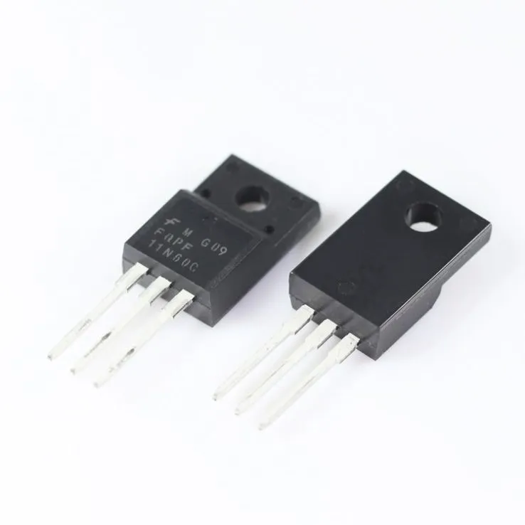 ترانزستور MOSFET ذو قناة N من نوع FQPF11N60C بجهد 600V وتيار 11A