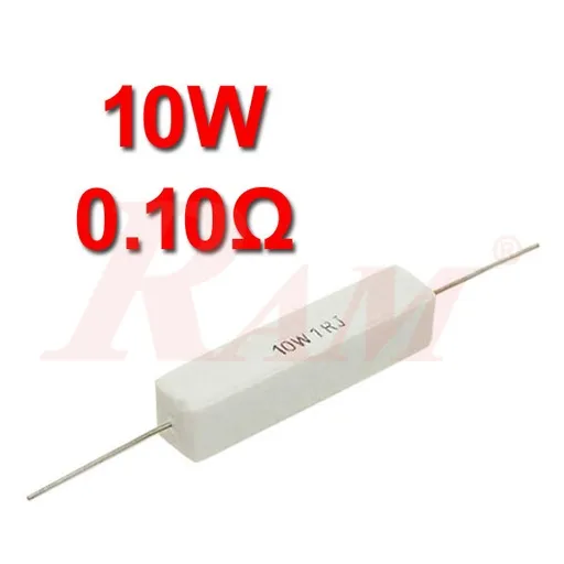 Ceramic Power Resistor 10W 0.1Ω